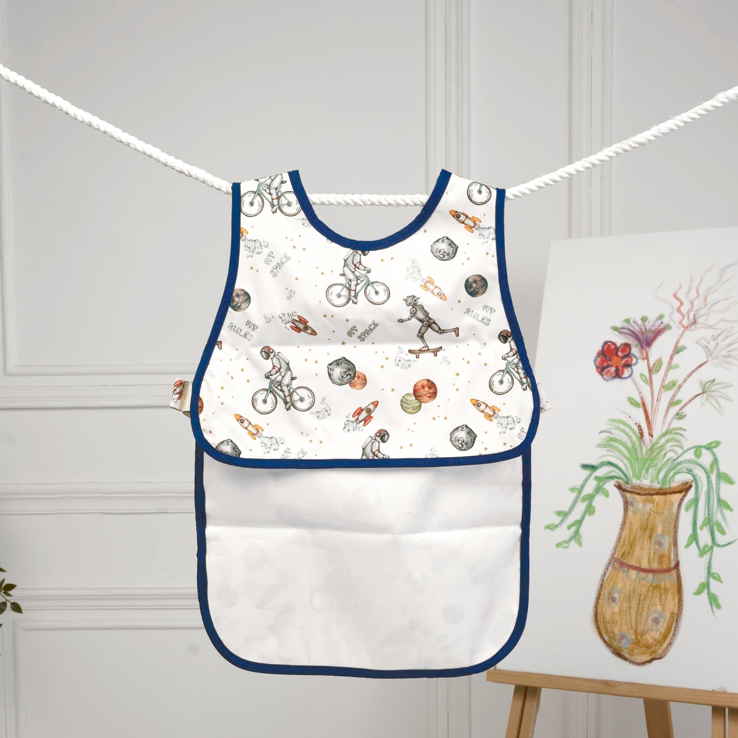 To The Moon And Back Little Artist Apron (Sleeveless)