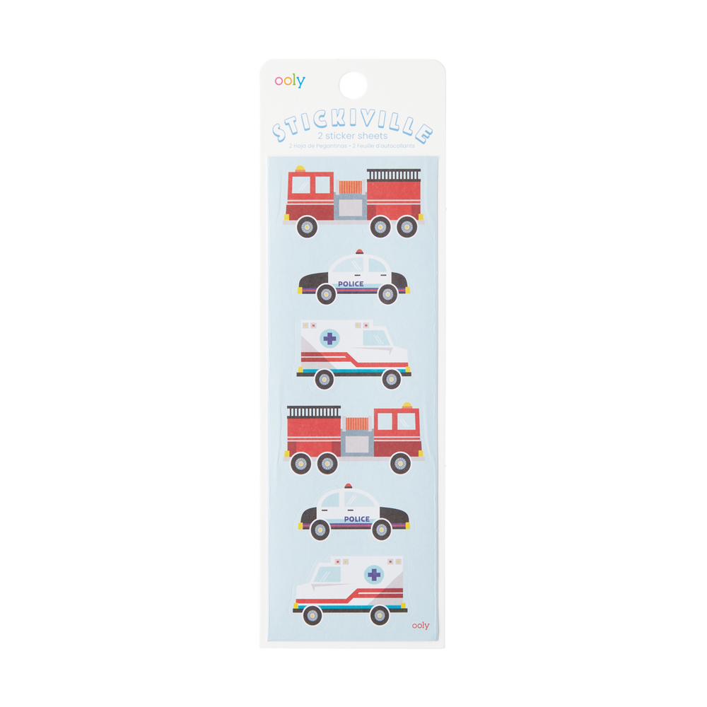 Stickiville Stickers: Construction Vehicles