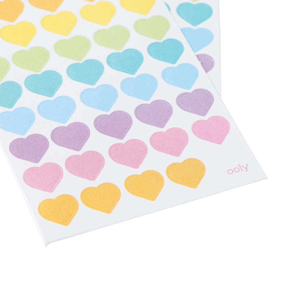 Stickiville Stickers: Mini Hearts - Skinny (2 Sheets)