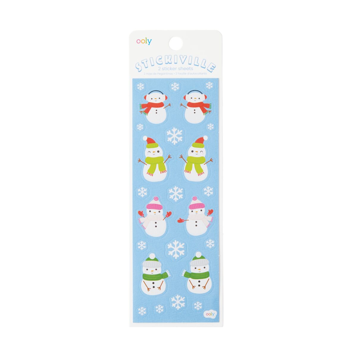 Stickiville Stickers: Snow Friends - Skinny (2 Sheets)