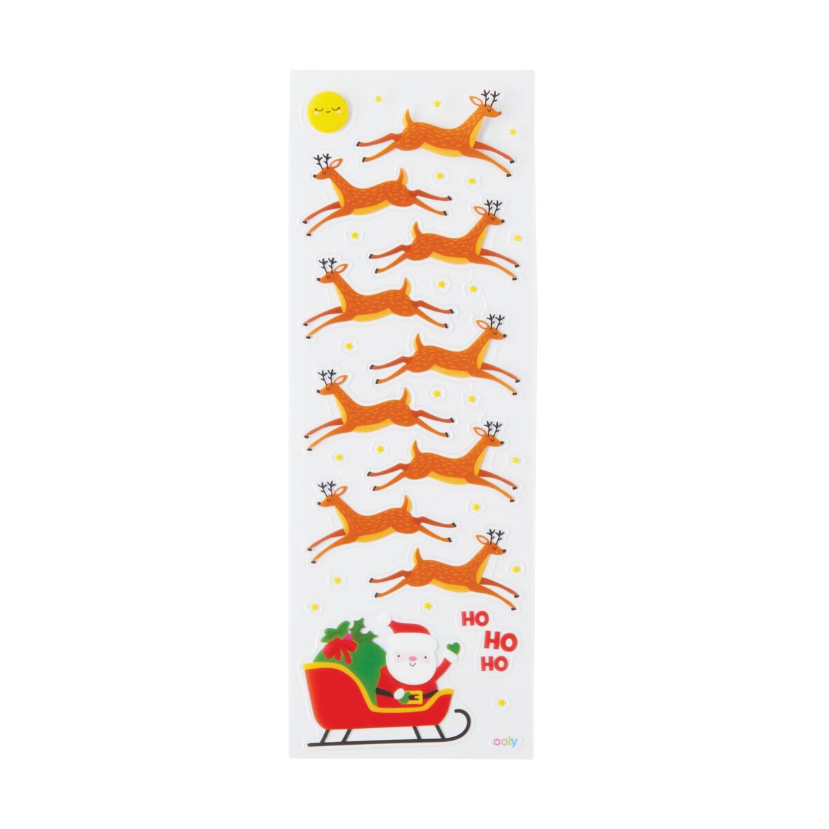 Stickiville Stickers: Here Comes Santa - Skinny (2 Sheets)