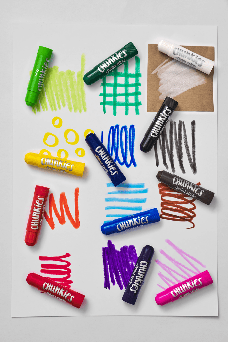 Chunkies Paint Sticks - Set of 12 - Classic
