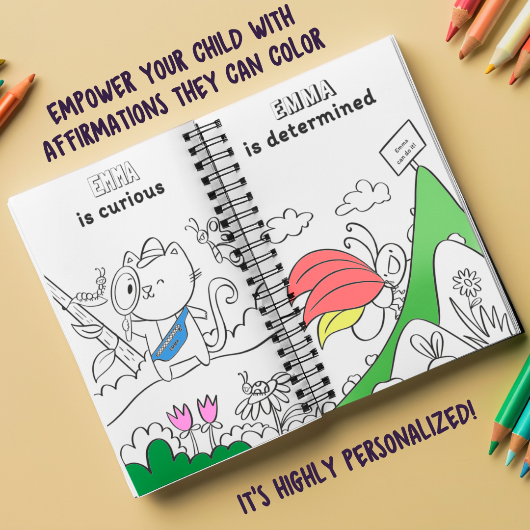 My Amazing Affirmation Coloring Book!