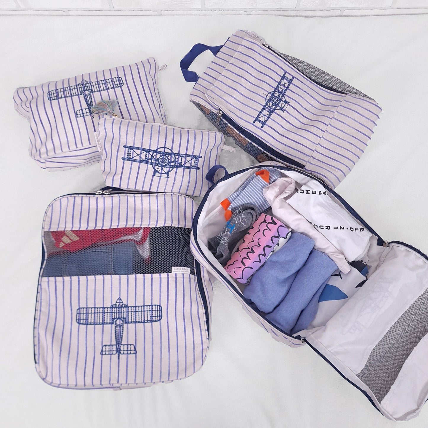 FLY AWAY WITH ME ORGANIZER BAGS (SET OF 5)
