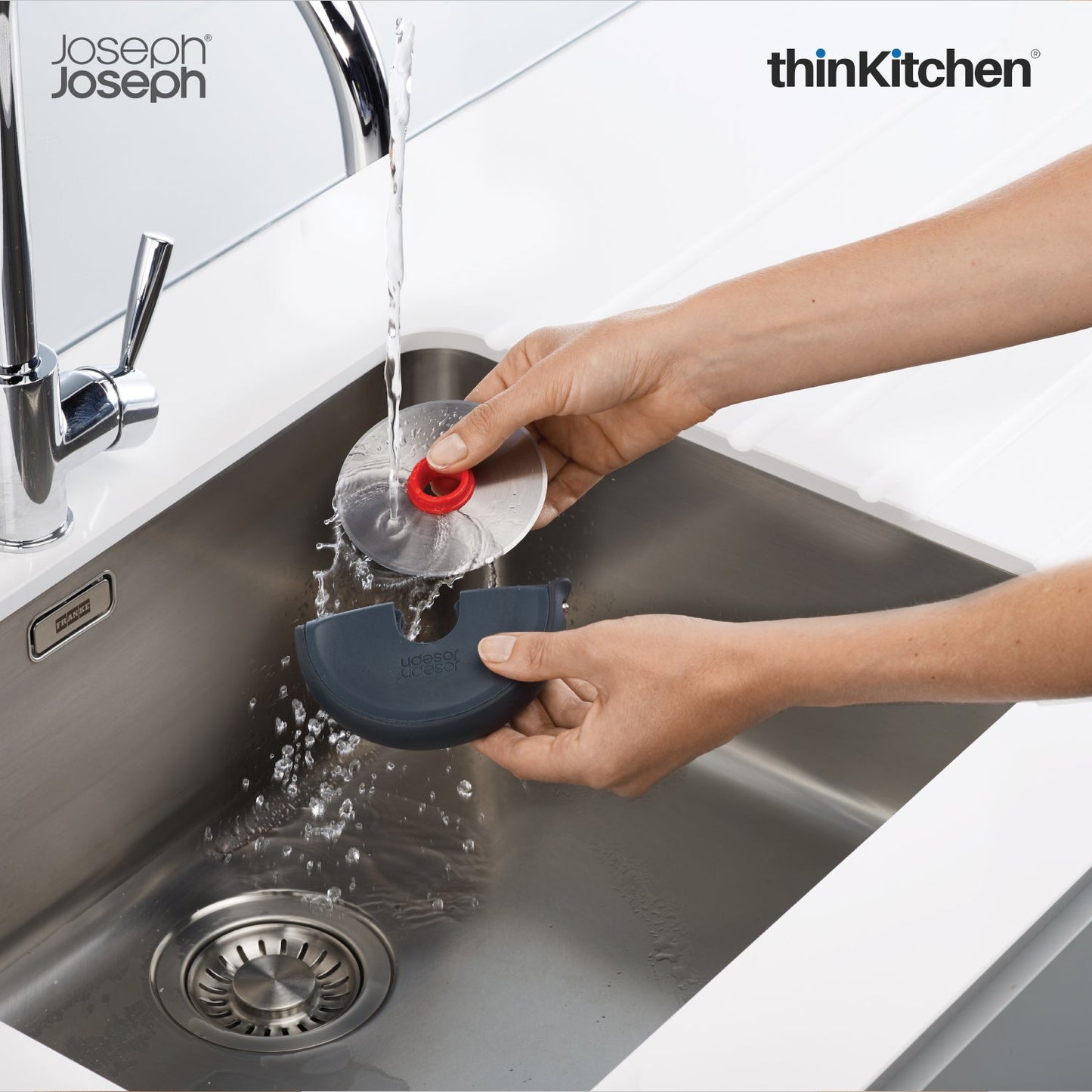 thinKitchen™ Joseph Joseph Disc Easy-clean Pizza Cutter - Grey