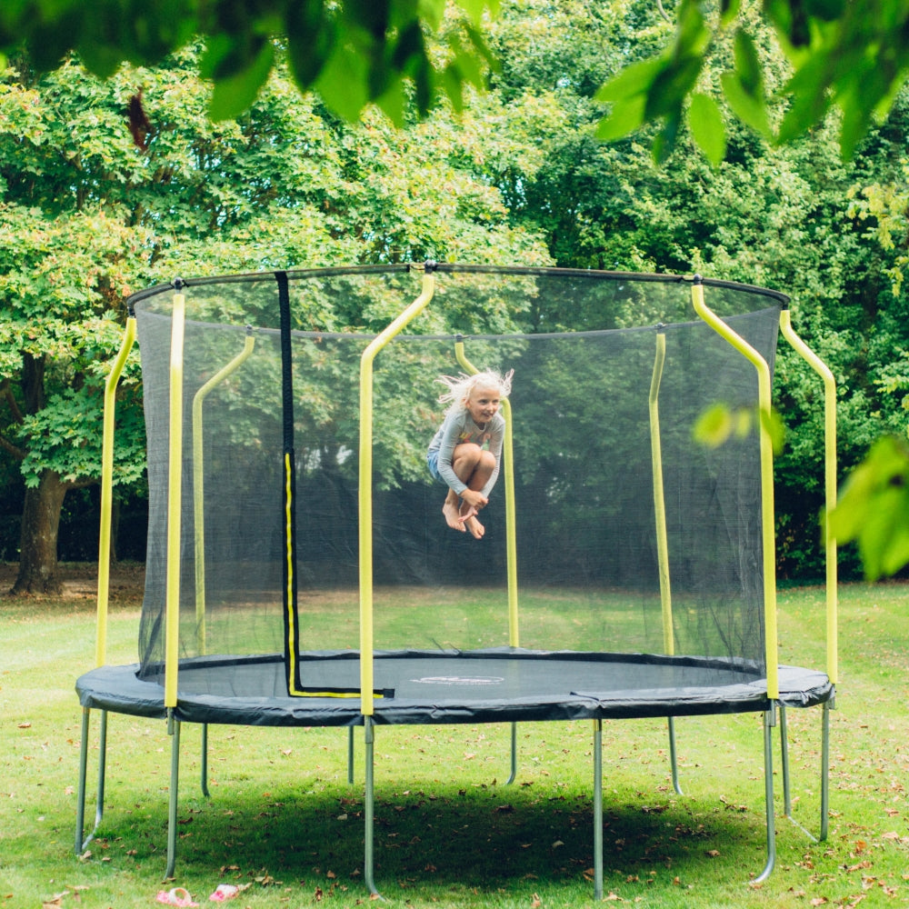 Plum® 12ft Wave Springsafe® Trampoline and Enclosure