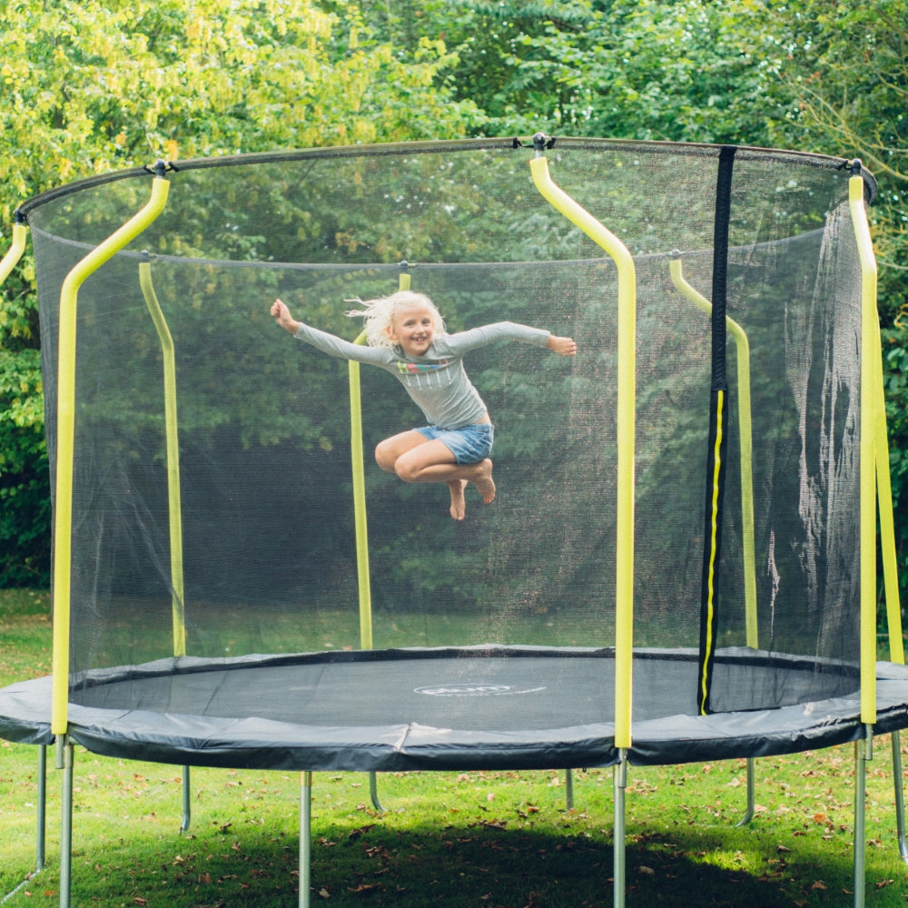 Plum® 14ft Wave Springsafe® Trampoline and Enclosure