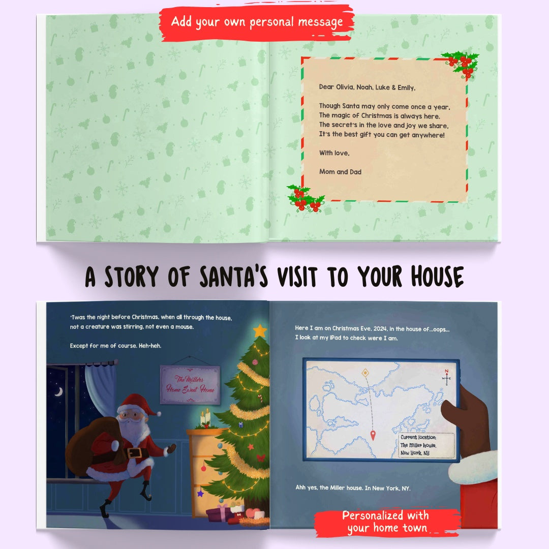 Santa's Visit to our House