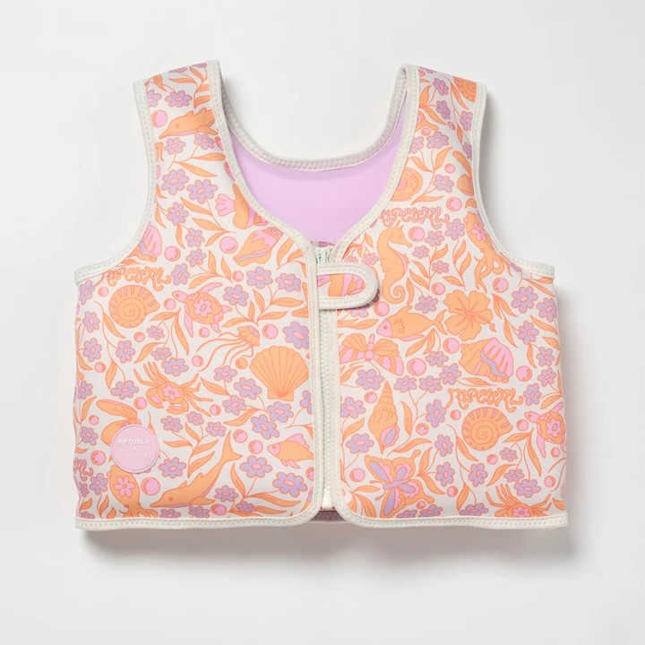 Kids Swim Vest 2-3 Ocean Magic Pink