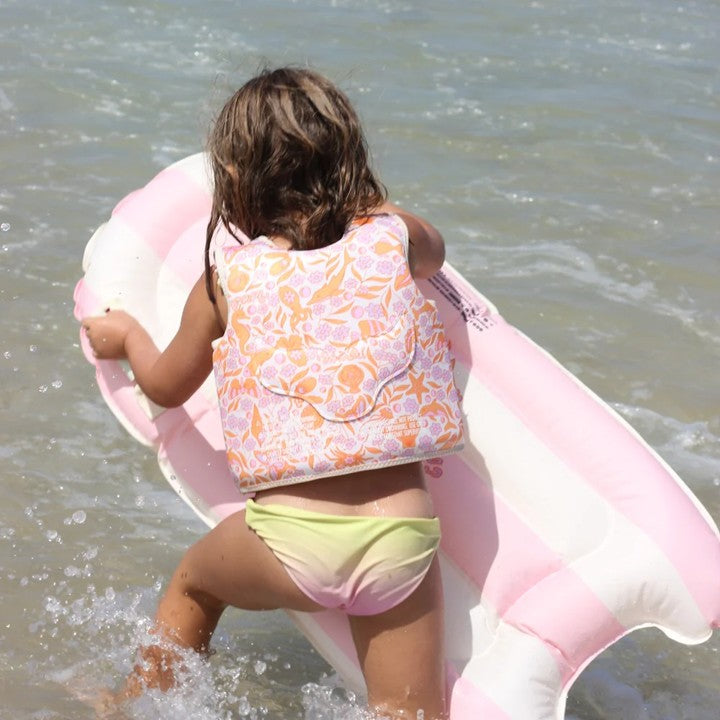 Kids Swim Vest 2-3 Ocean Magic Pink