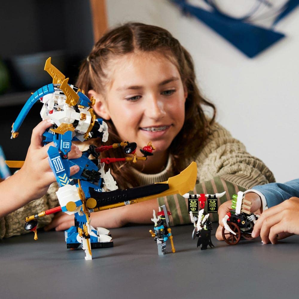 LEGO NINJAGO Jay’s Titan Mech Building Toy Set (794 Pieces)