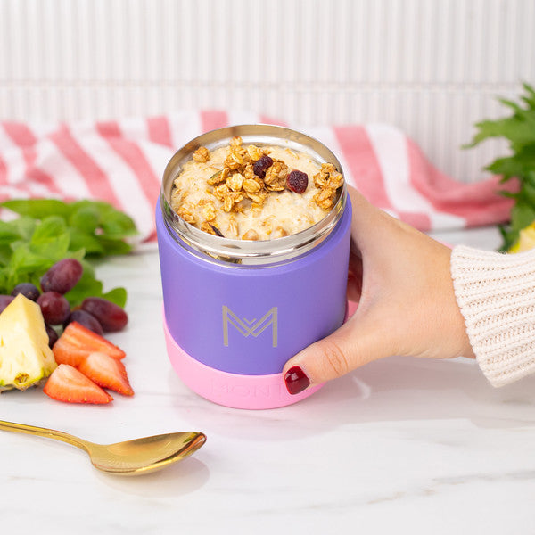 MontiiCo Insulated Food Jar - Grape