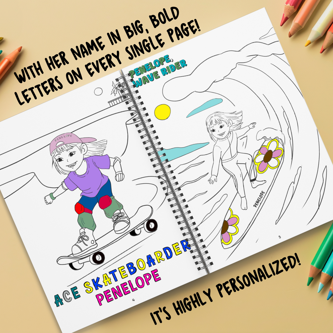 My Coloring Book, Just For Me!
