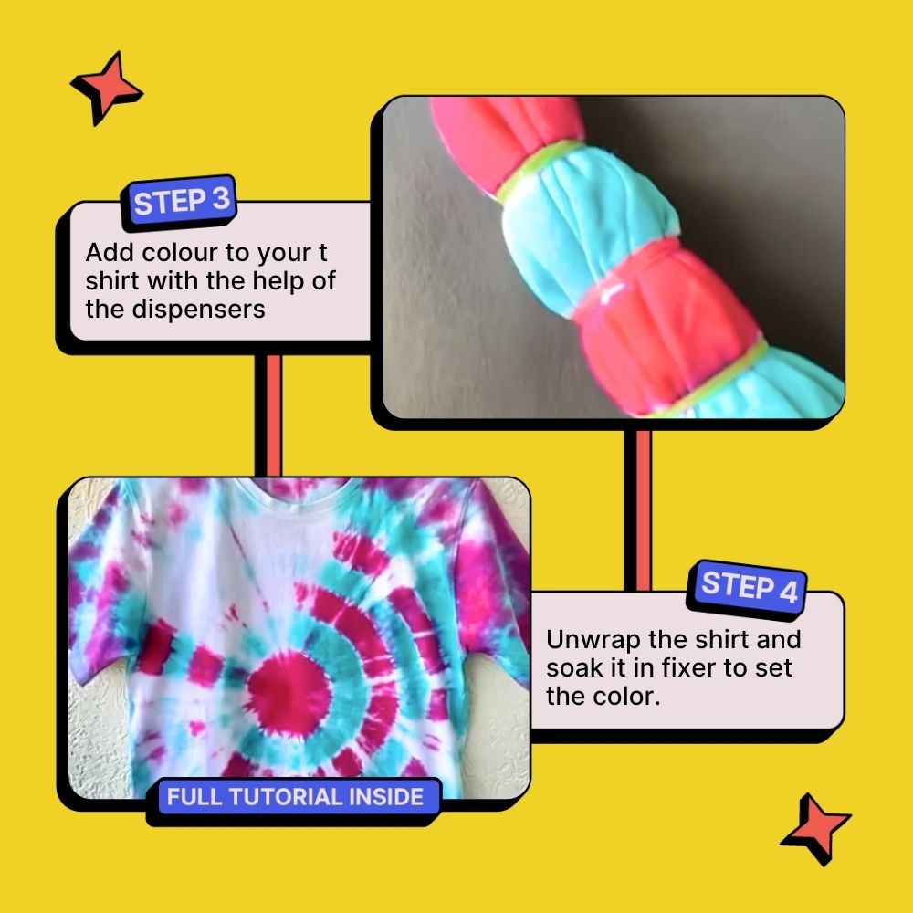 DIY T-Shirt Tie & Dye Kit