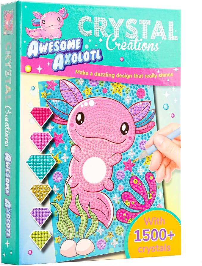 Crystal Creations Awesome Axolotl