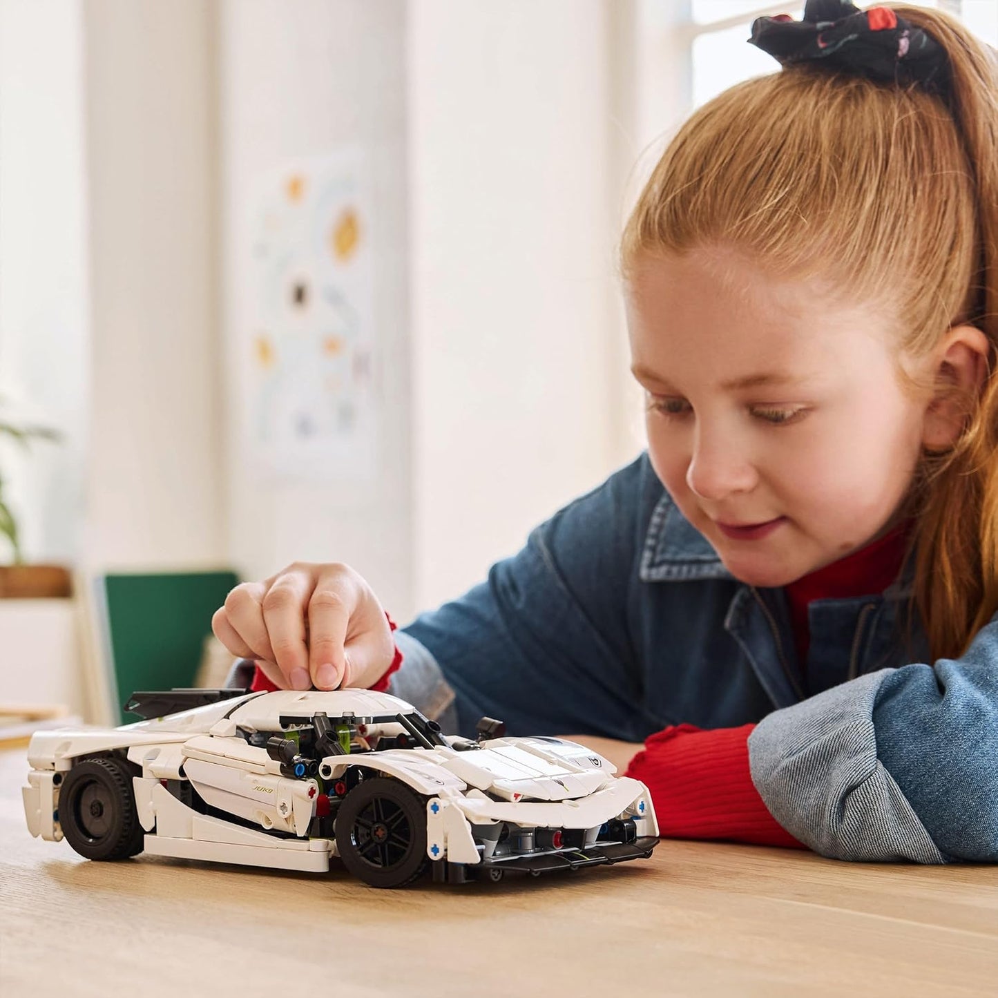 LEGO Technic Koenigsegg Jesko Absolut White Hypercar 42184 Building Blocks | 10+ Years