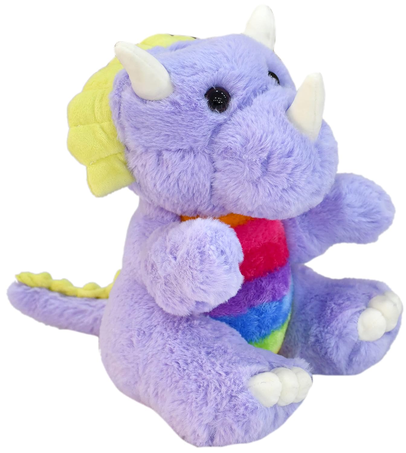 Mirada 25cm Coin Bank Dinosaur Soft Toy - Purple