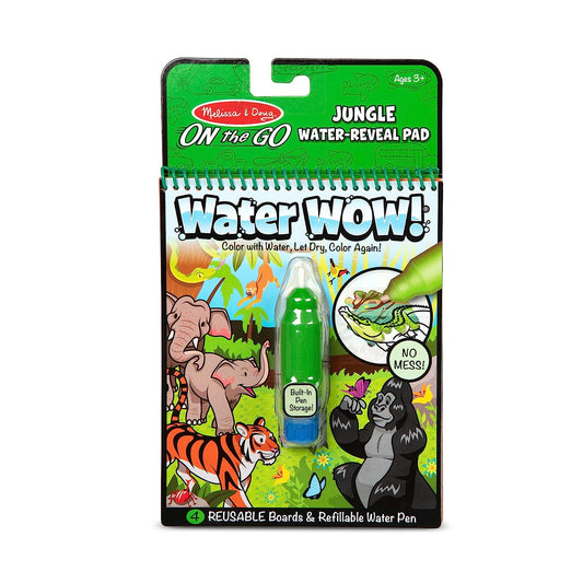 Water Wow! Jungle - Reusable Water-Reveal Colouring Activity Pad