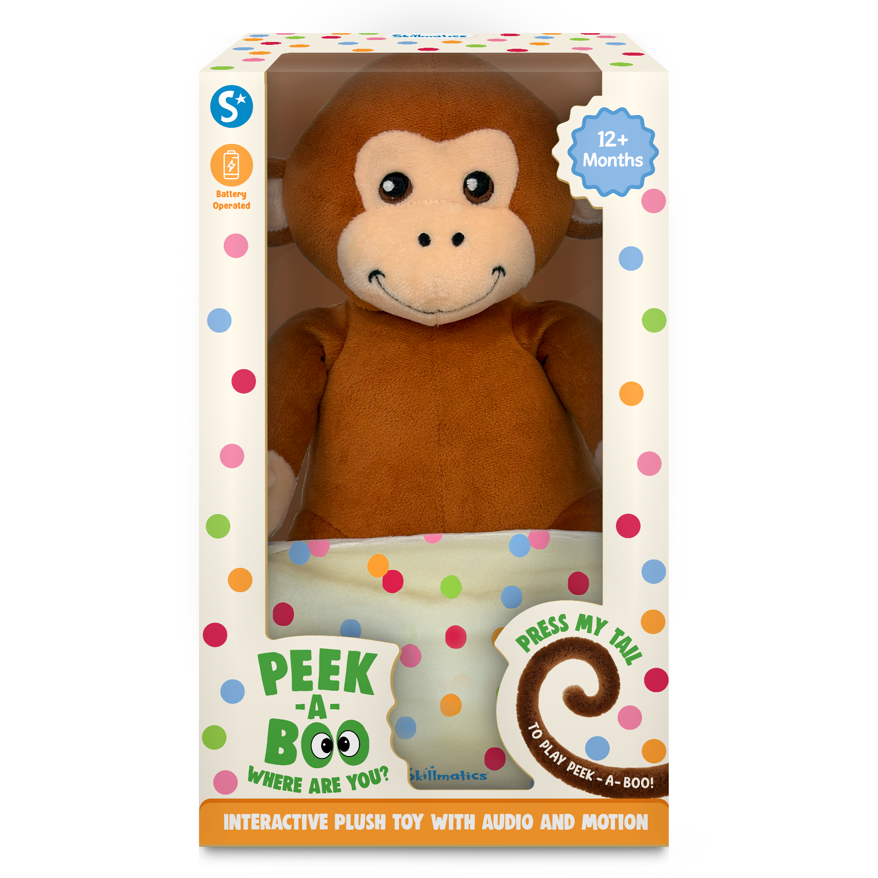Peek-a-boo Monkey Mischief - Skillmatics – Bombay Kids Company