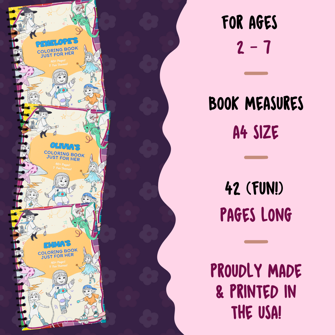 My Coloring Book, Just For Me!