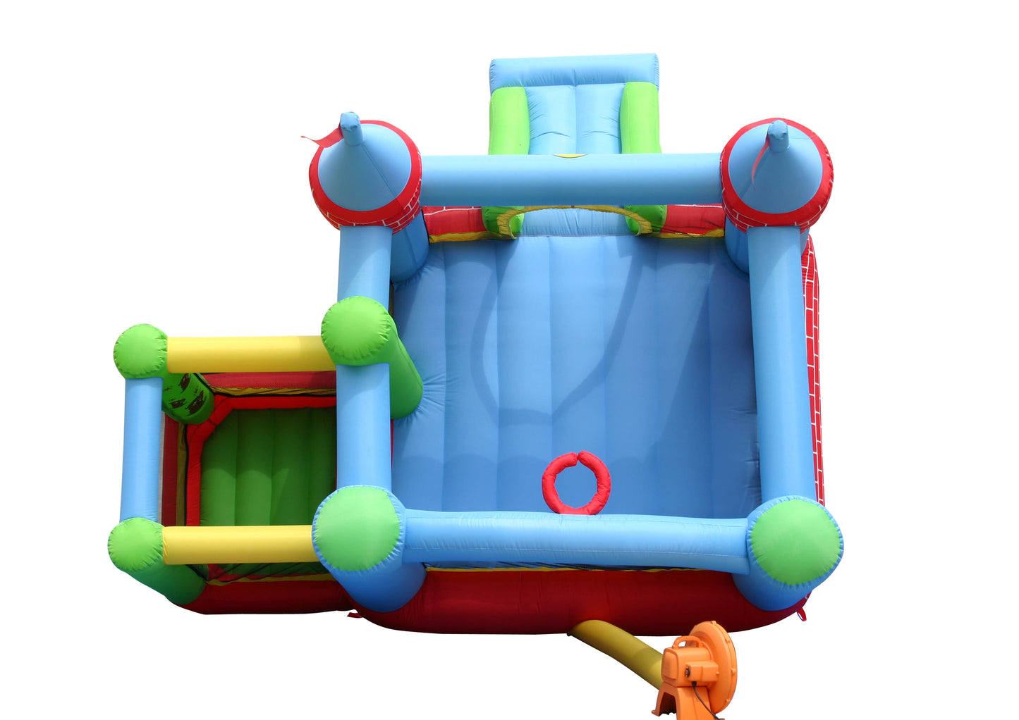 Happy Hop Castle Bouncer With Farmyard Ball Pit