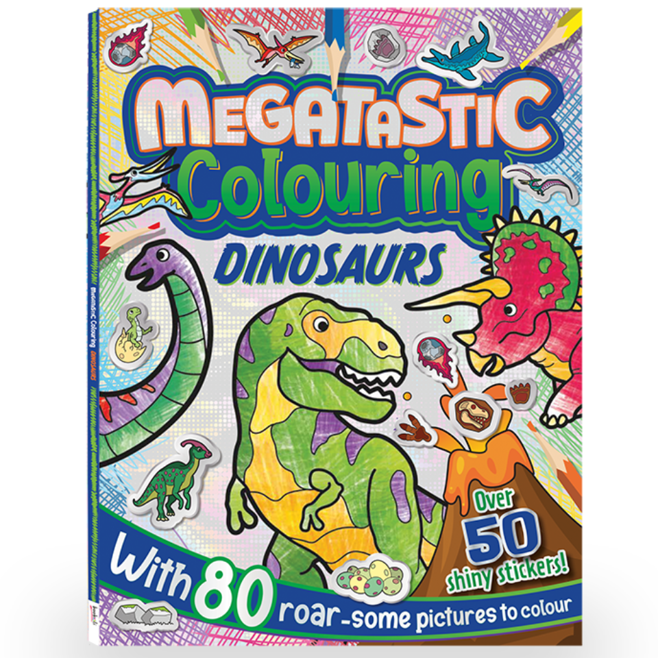 Megatastic Colouring Book: Dinosaurs