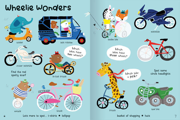 On the Go Sticker Book