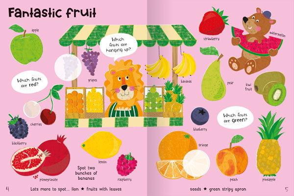 Food Sticker Book