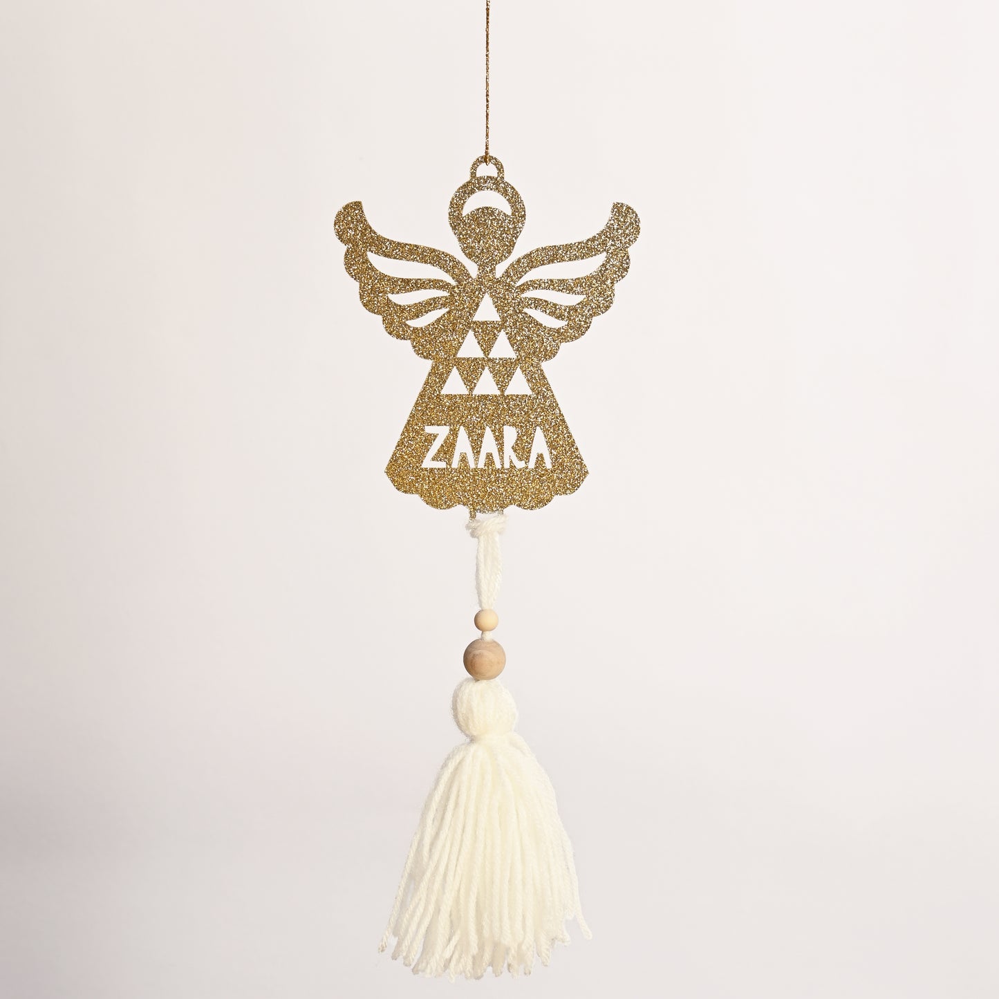Personalised Tree Ornament | Tassel Angel