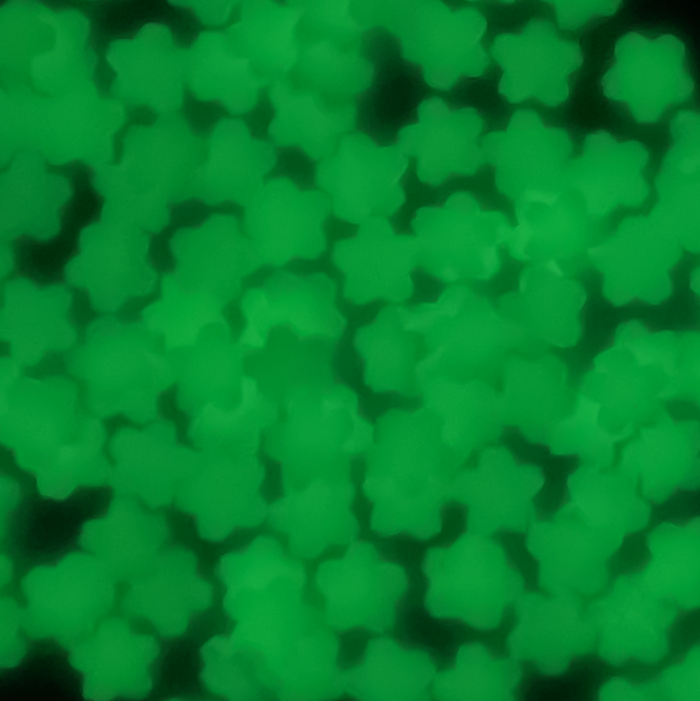 Stikeeze Glow in the Dark Confetti | Pink Flowers | 3 gms | For Crafts, Slime & Resin Art