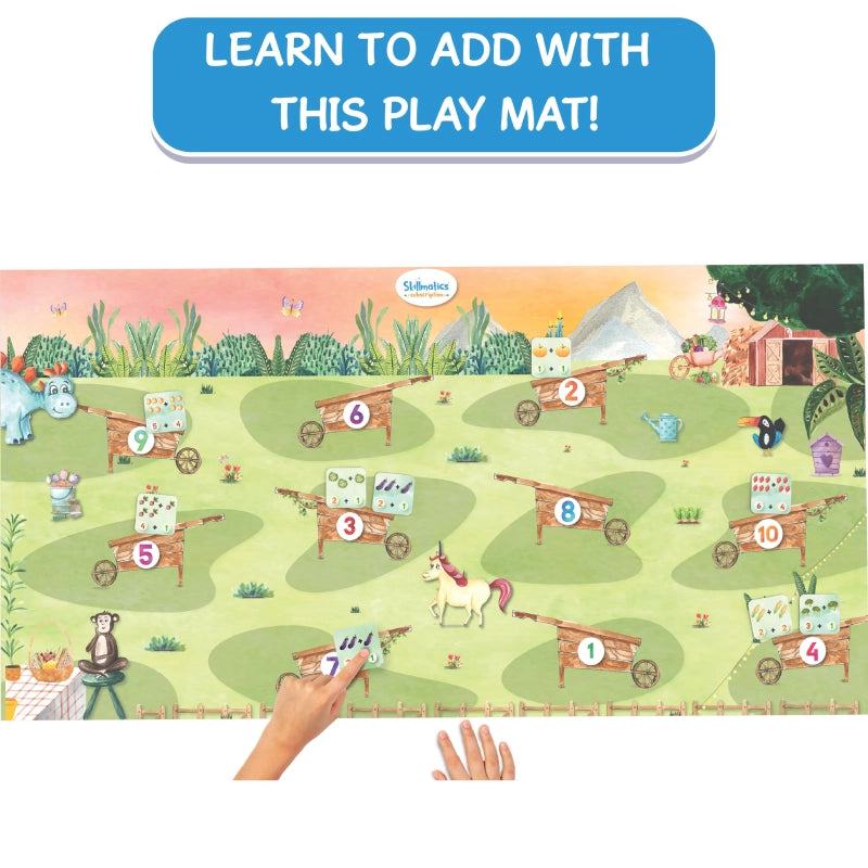 Counting Carts | Activity Play Mat