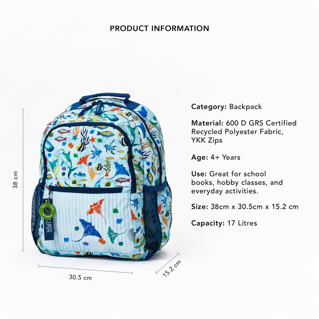 Emerald Cove Bagpack Medium