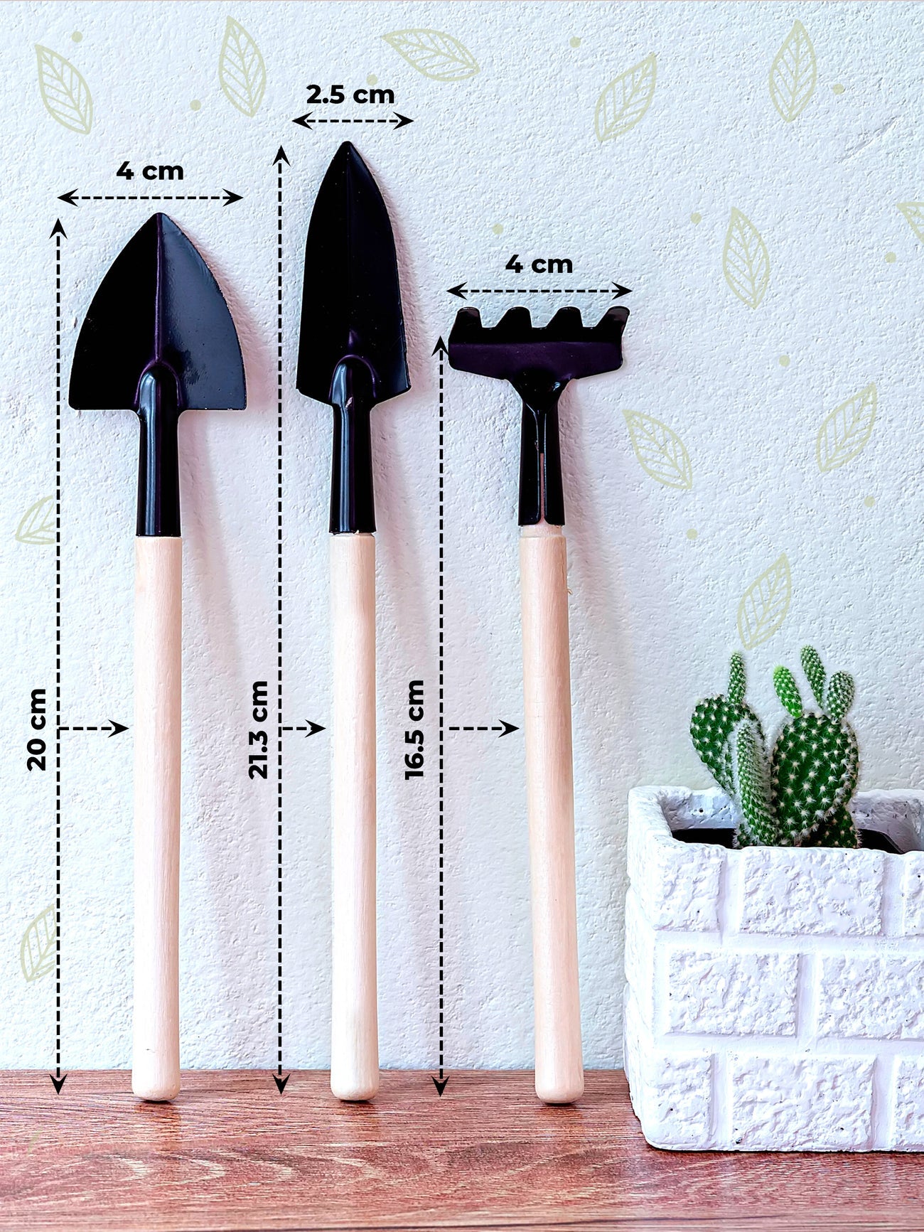 3 in 1 Mini Gardening Tools Kit (Set of 3)