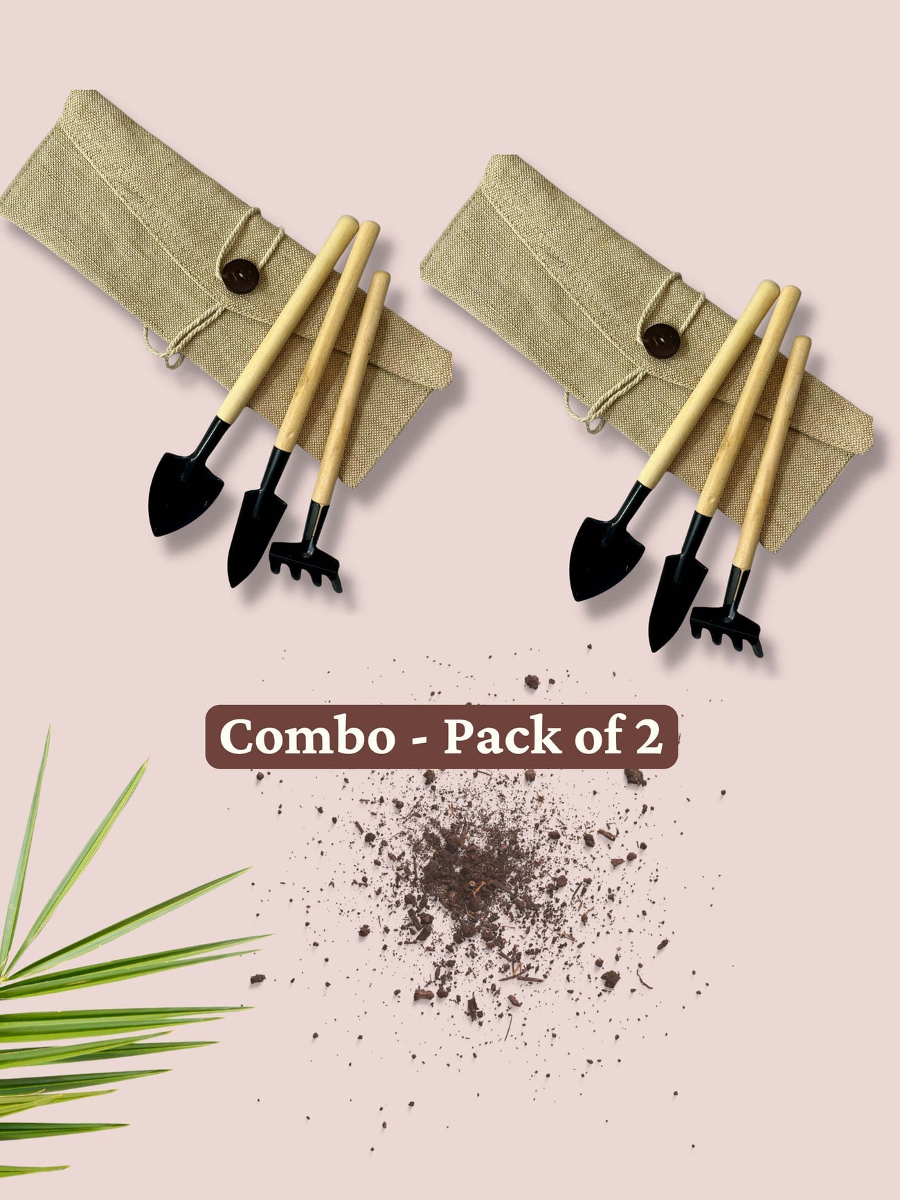 3 in 1 Mini Gardening Tools Kit  (Set of 3)