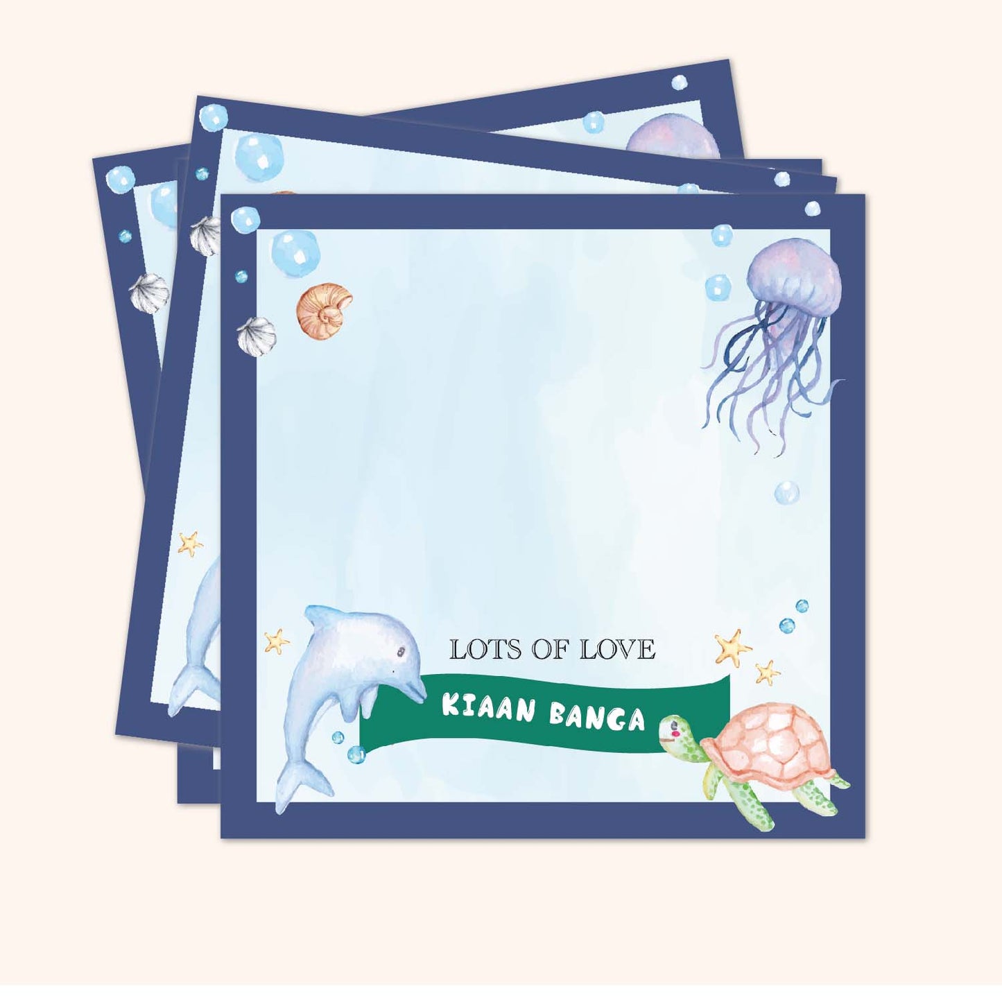 Square Gift Tags - Set of 24 | Personalised