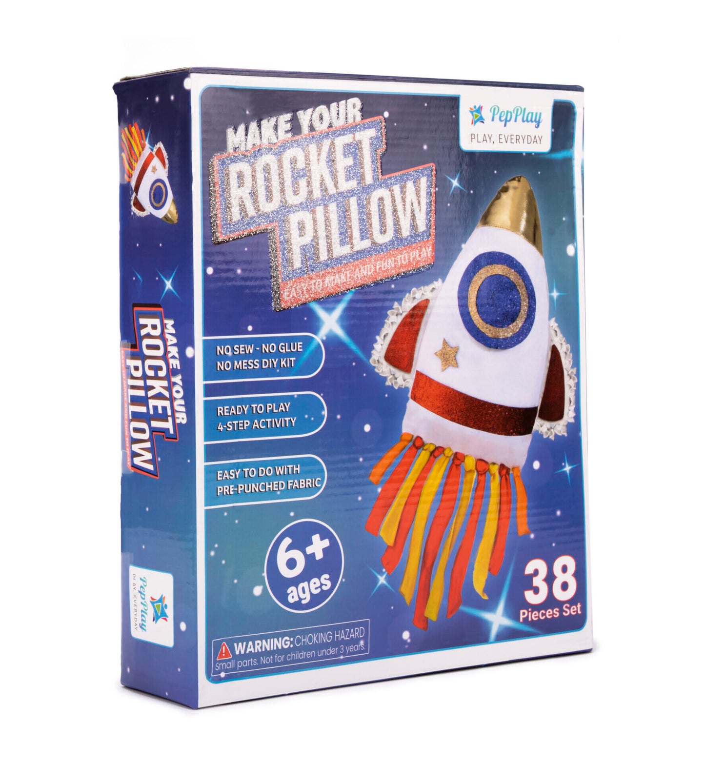 PepPlay Make Your Rocket Pillow