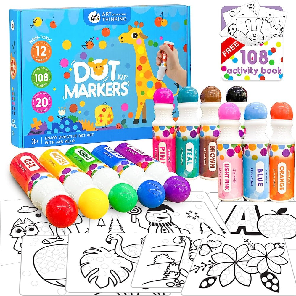 Jar Melo Dot Painting-Arts & Crafts-Jarmelo-Toycra