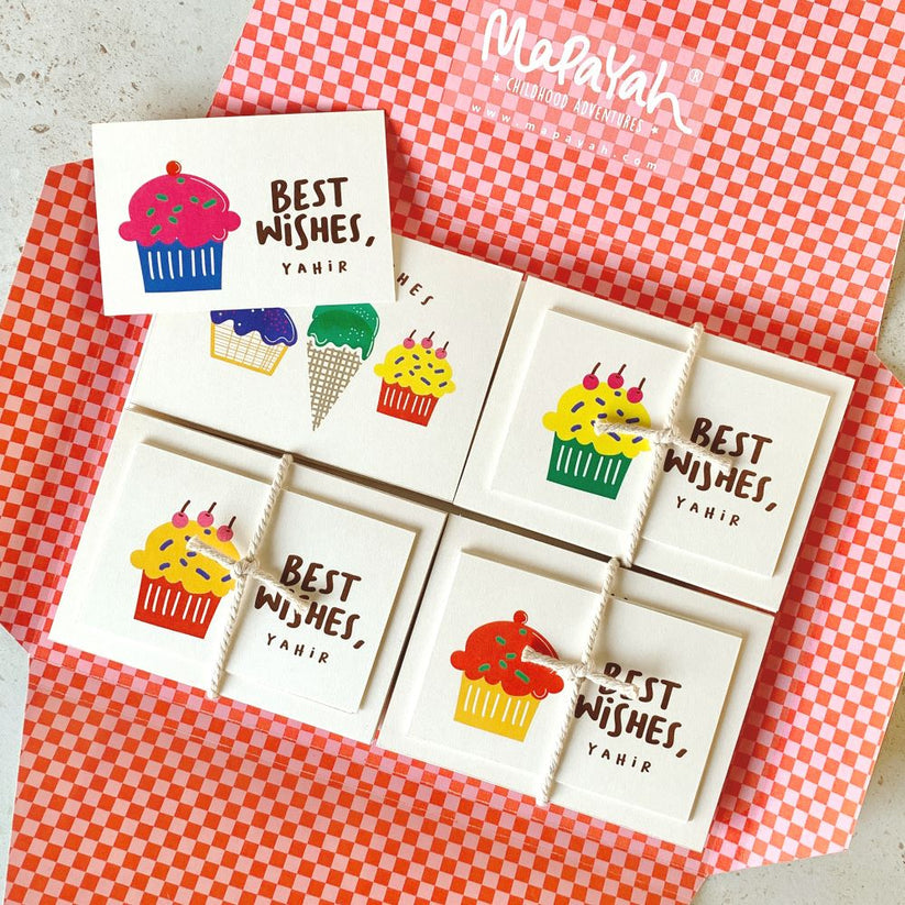KIT - Personalised Stationery Set - Cup Cake