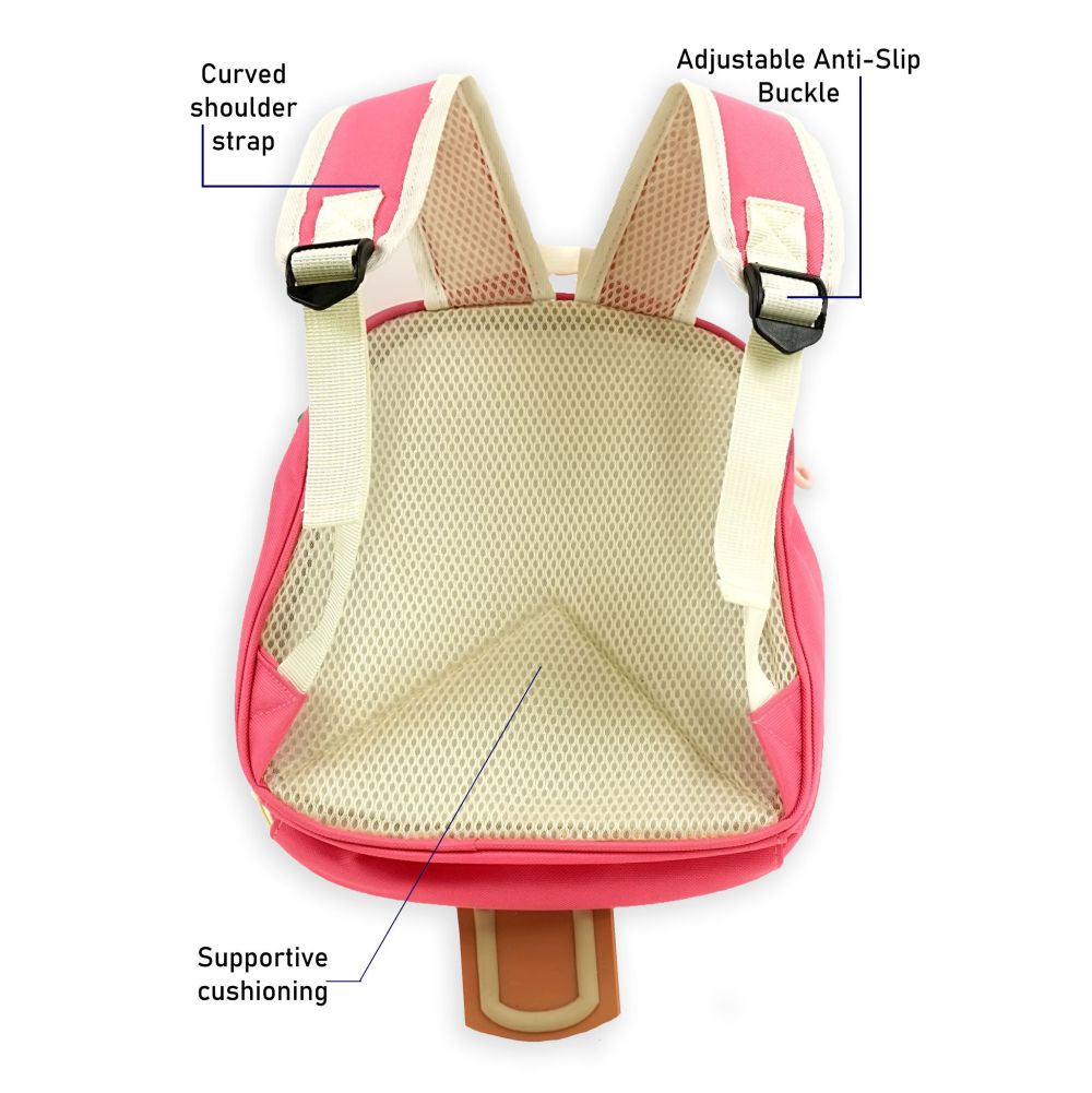 Little Surprise Box, Mini Size Pink Icecream Nursery and Early School Backpack for Pre Toddlers, 2 years - 5 years