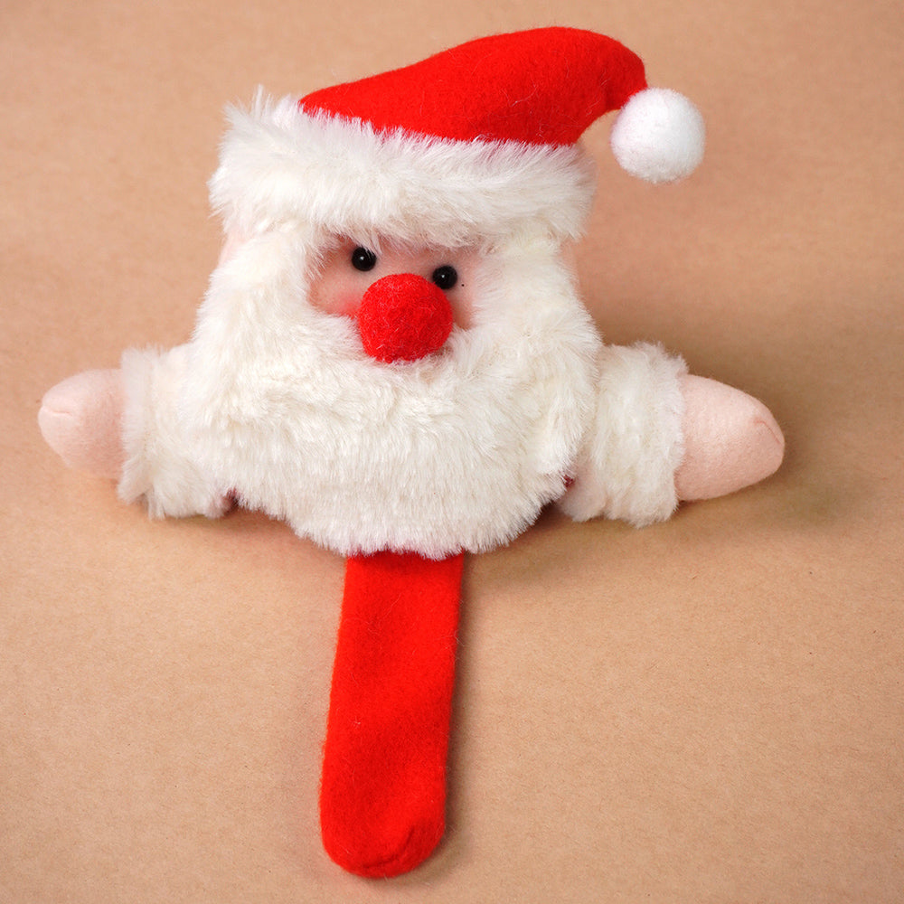 7 Pcs Premium Christmas Gift Combo Set– Red Bus Tin with Notebook, Elf Hat, Wrist Band & Accessories