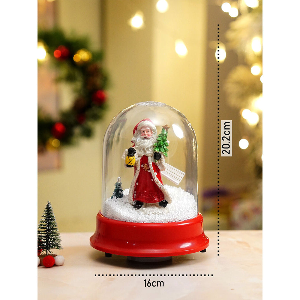 Lucky Lamp Santa , Musical Snow Golbe Dome Christmas Décor and Decoration.