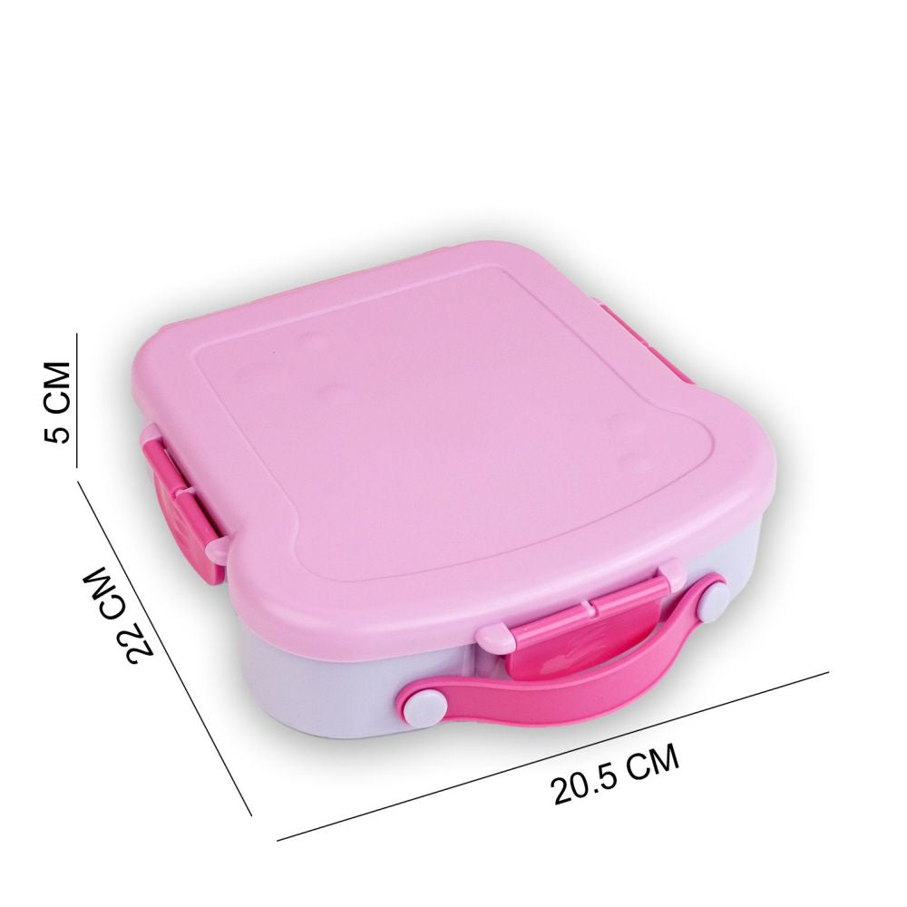 Little Surprise Box, Purple Bread slice Fun themed Kids Lunch Box/Tiffin