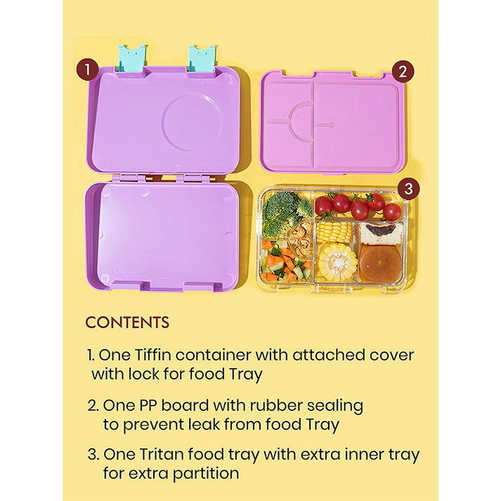 Little Surprise Box, 2 pcs Uni LunchBag & Bento Lunch box for Kids