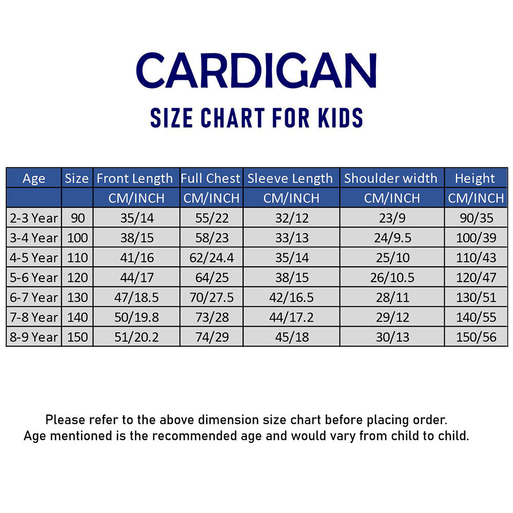 Red Teddy Cap Christmas Winter Cardigan Sweater for Kids