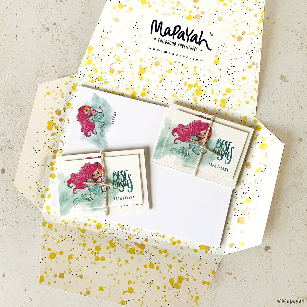 KIT - Personalised Stationery Set - Mermaid