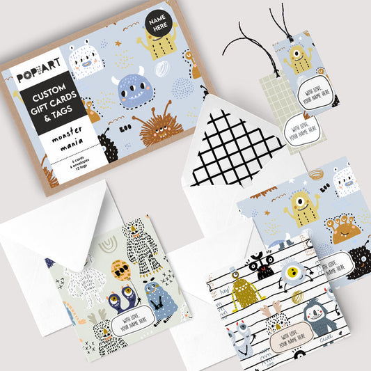 Gift Cards & Tags | Monster Mania