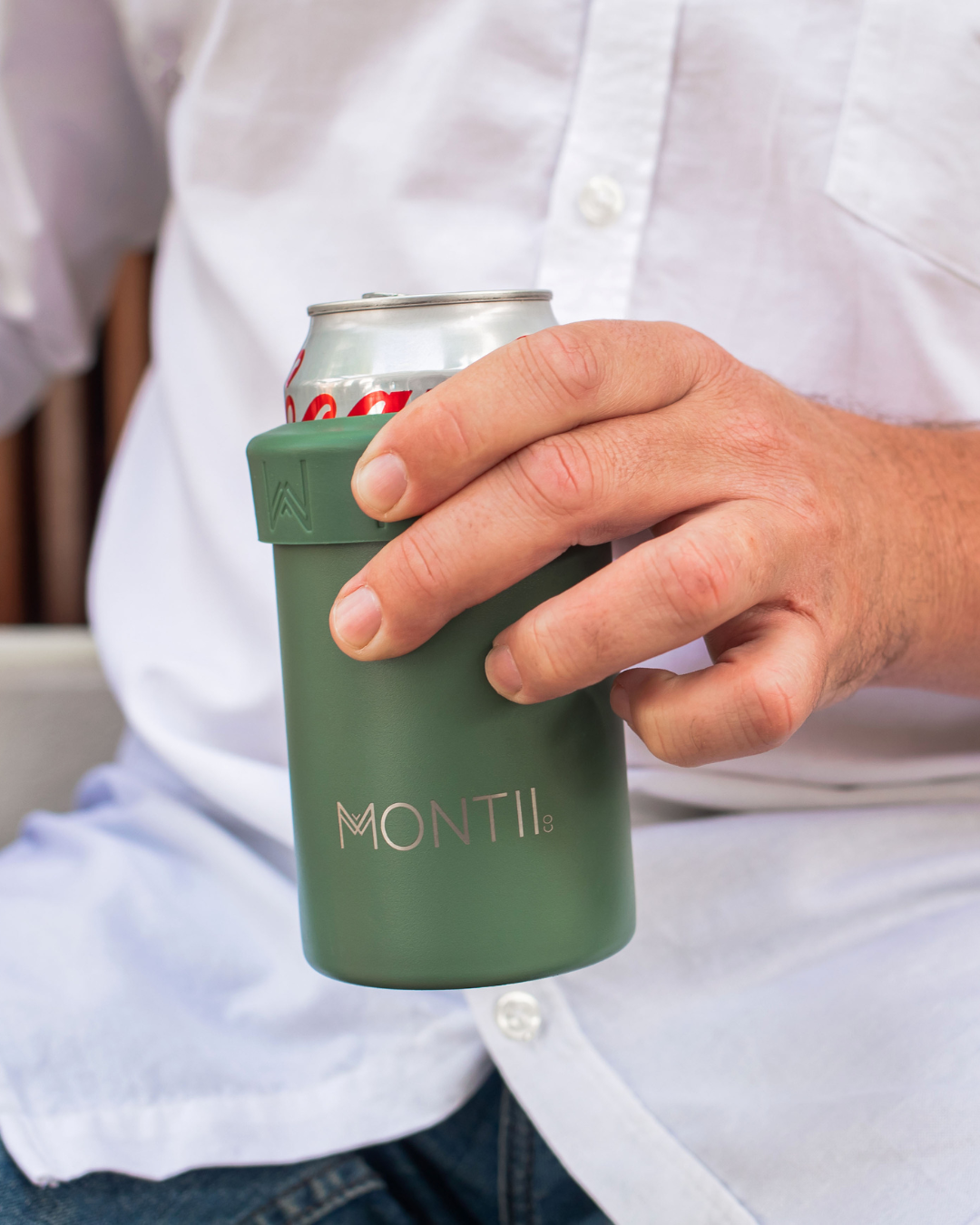 MontiiCo Insulated Can & Bottle Cooler - Sage