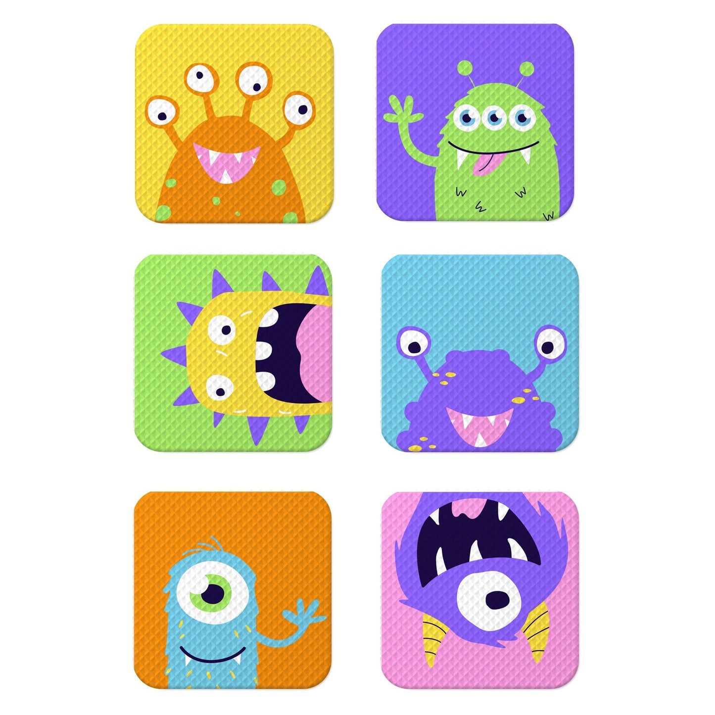 Ouchie Monster Print Mosquito Repellent Patches 100% Natural (24 Patches)