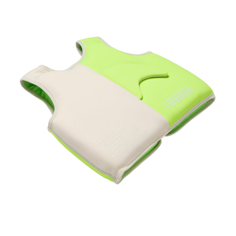 Kids Swim Vest 3-6 Shred Turtle Aqua