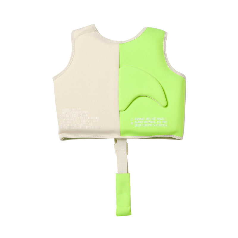 Kids Swim Vest 2-3 Shred Turtle Aqua